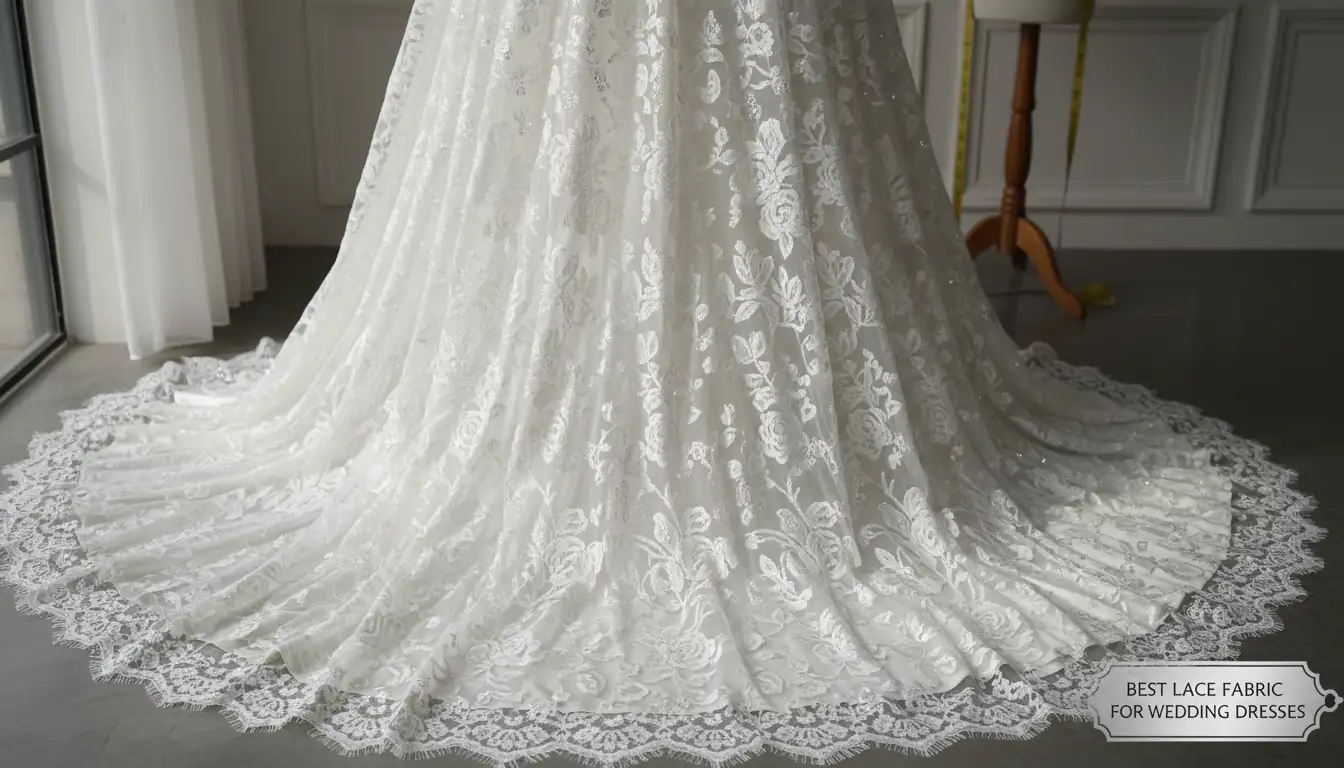 Illustration for Best Lace Fabric For Wedding Dresses - Shaoxing Yituo Lace Insights