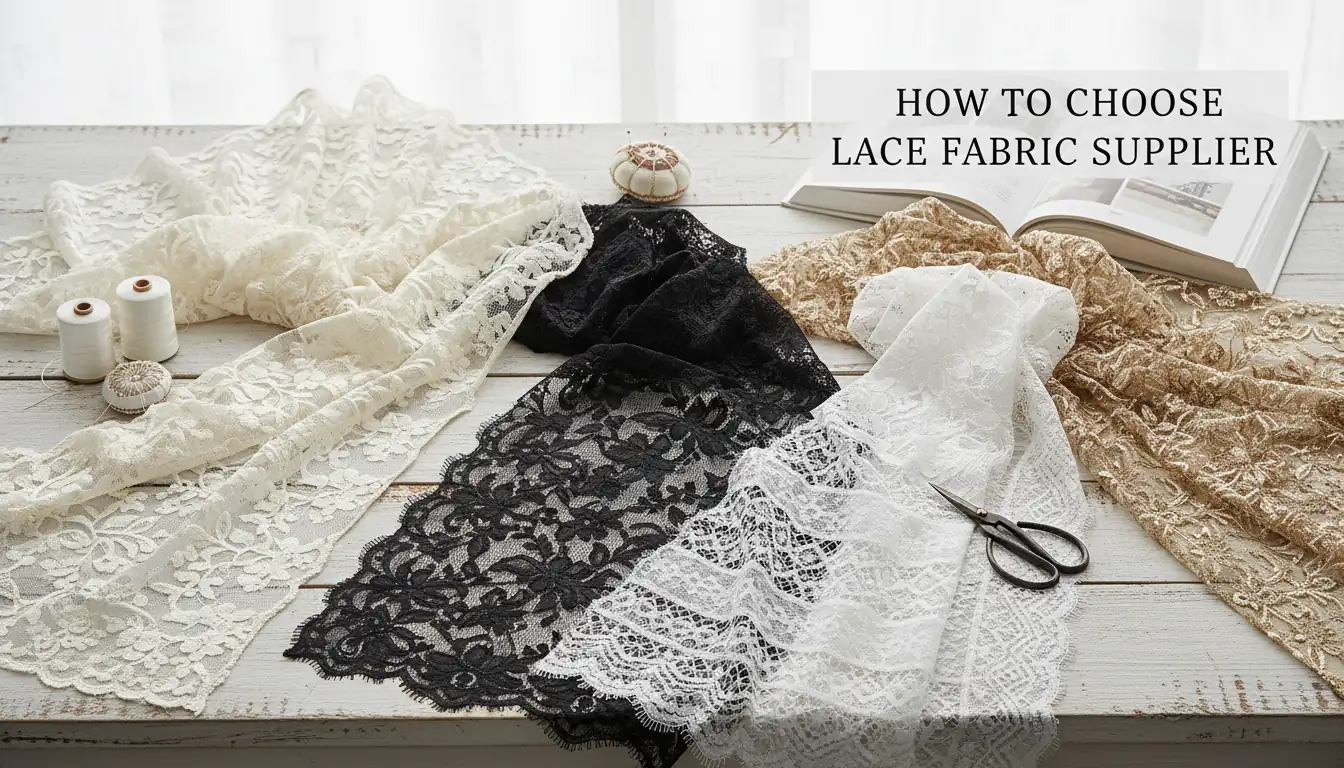 Illustration for How To Choose Lace Fabric Supplier - Shaoxing Yituo Lace Insights