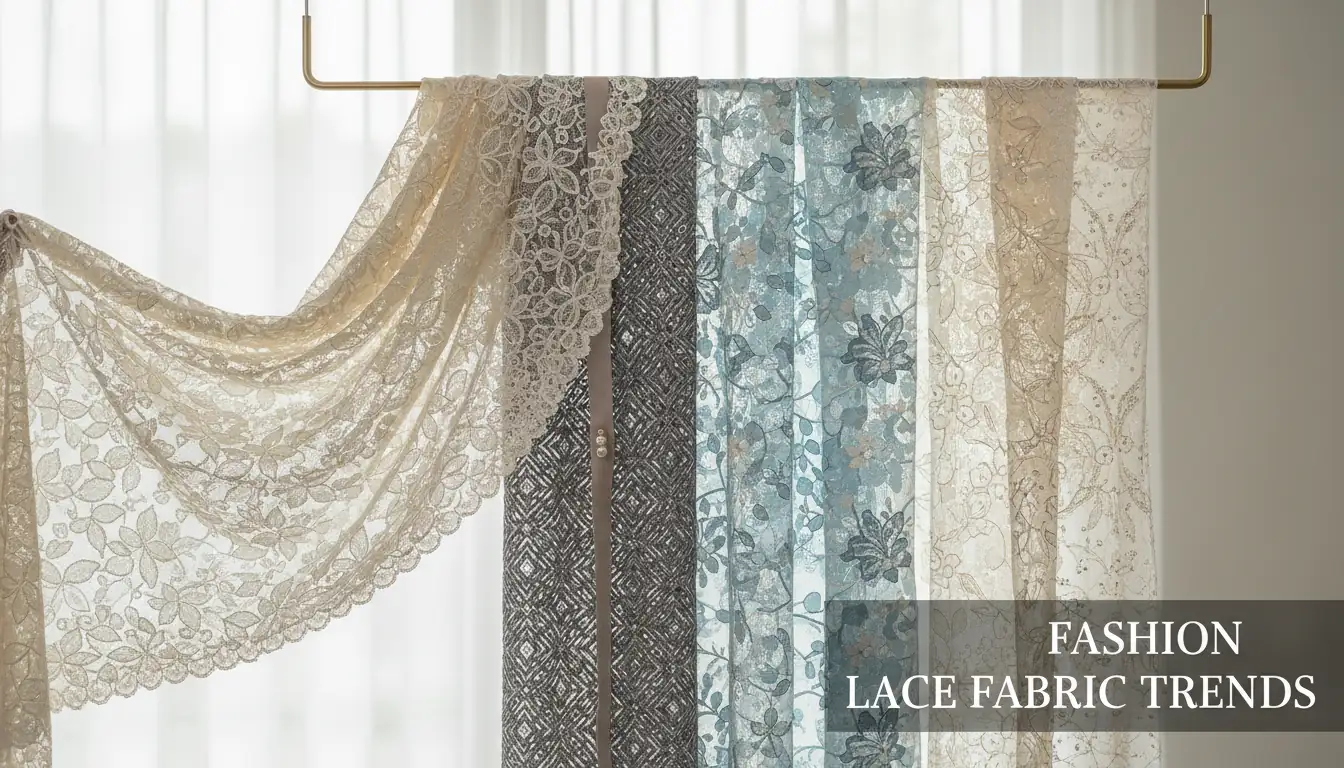 Illustration for Fashion Lace Fabric Trends - Shaoxing Yituo Lace Insights