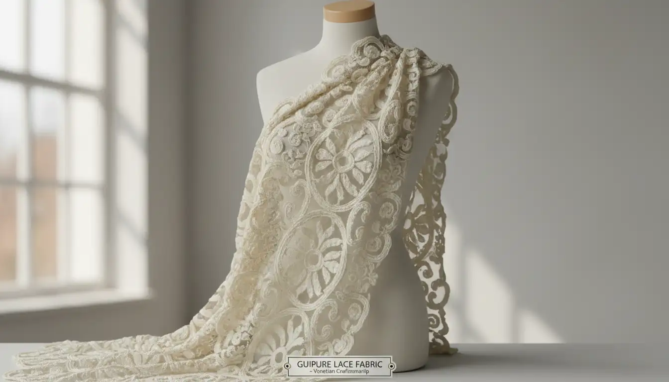 Illustration for What Is Guipure Lace Fabric - Shaoxing Yituo Lace Insights