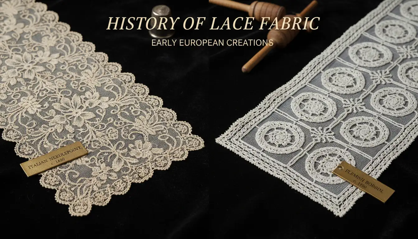 Illustration for History Of Lace Fabric - Shaoxing Yituo Lace Insights