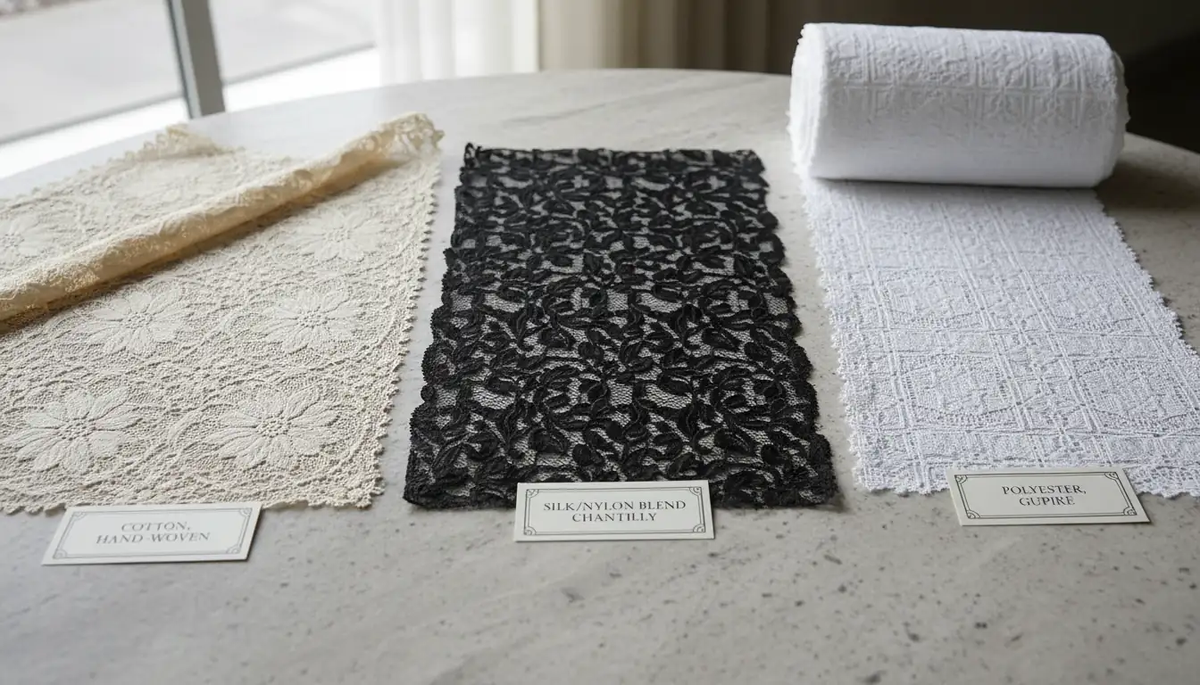 Illustration for Lace Fabric Negotiation Tips - Shaoxing Yituo Lace Insights