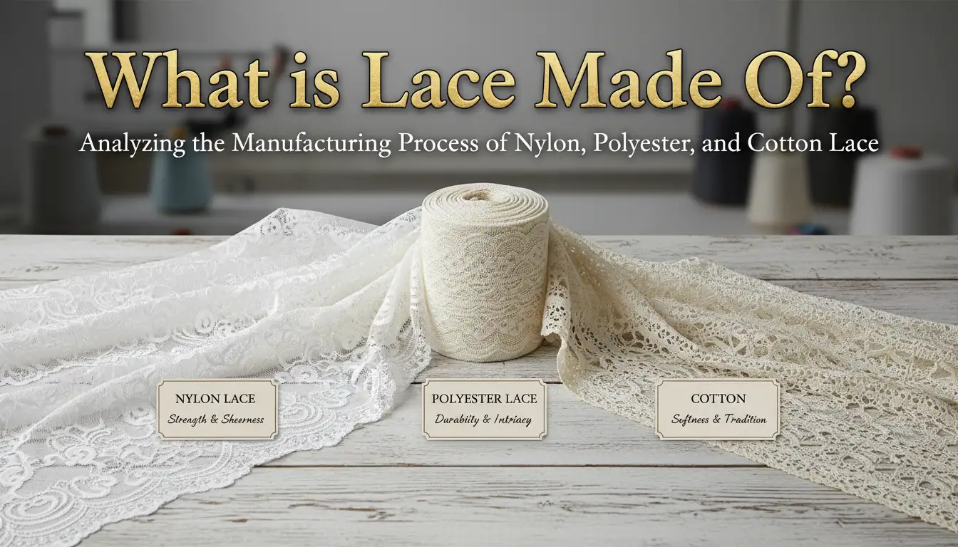 What is Lace Made Of? Analyzing the Manufacturing Process of Nylon, Polyester, and Cotton Lace