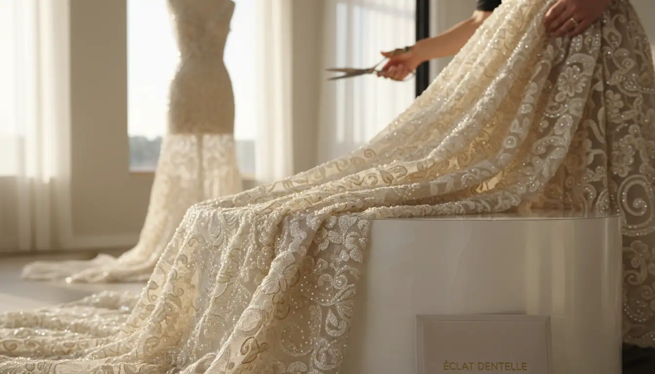 Illustration for Luxury Lace Fabric For Couture Dresses - Shaoxing Yituo Lace Insights