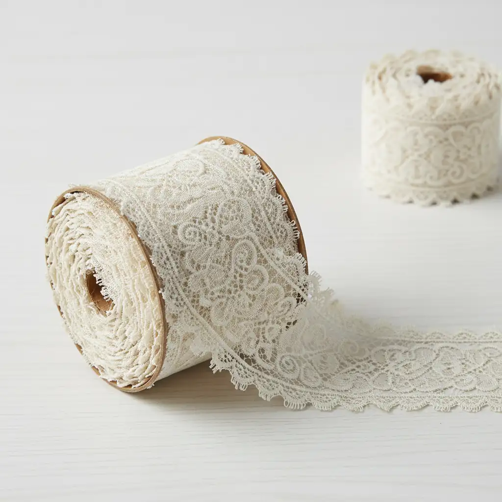 Polyester & Cotton Lace Trim Wholesale
