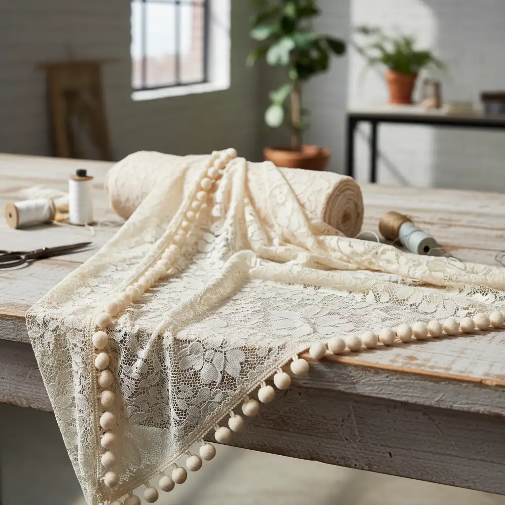 Pompom Lace Trim Wholesale