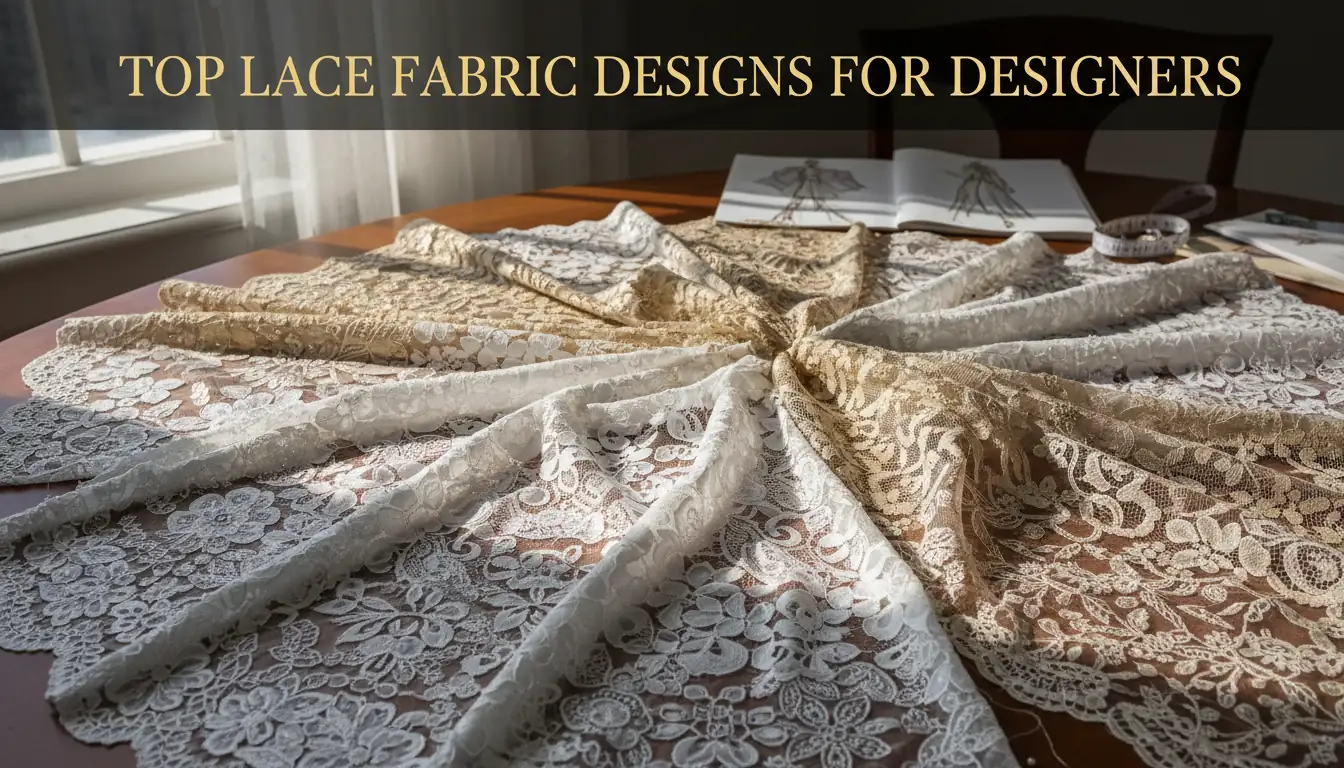 Illustration for Top Lace Fabric Designs For Designers - Shaoxing Yituo Lace Insights